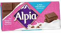 Alpia Alpenvollmilch-Schokolade 100 g Tafel